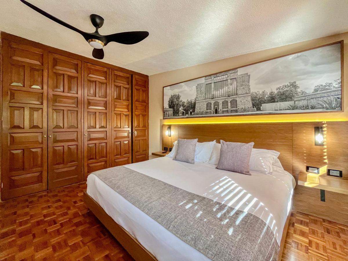 Mi Zona Lodging Coyoacan Mexikóváros Kültér fotó