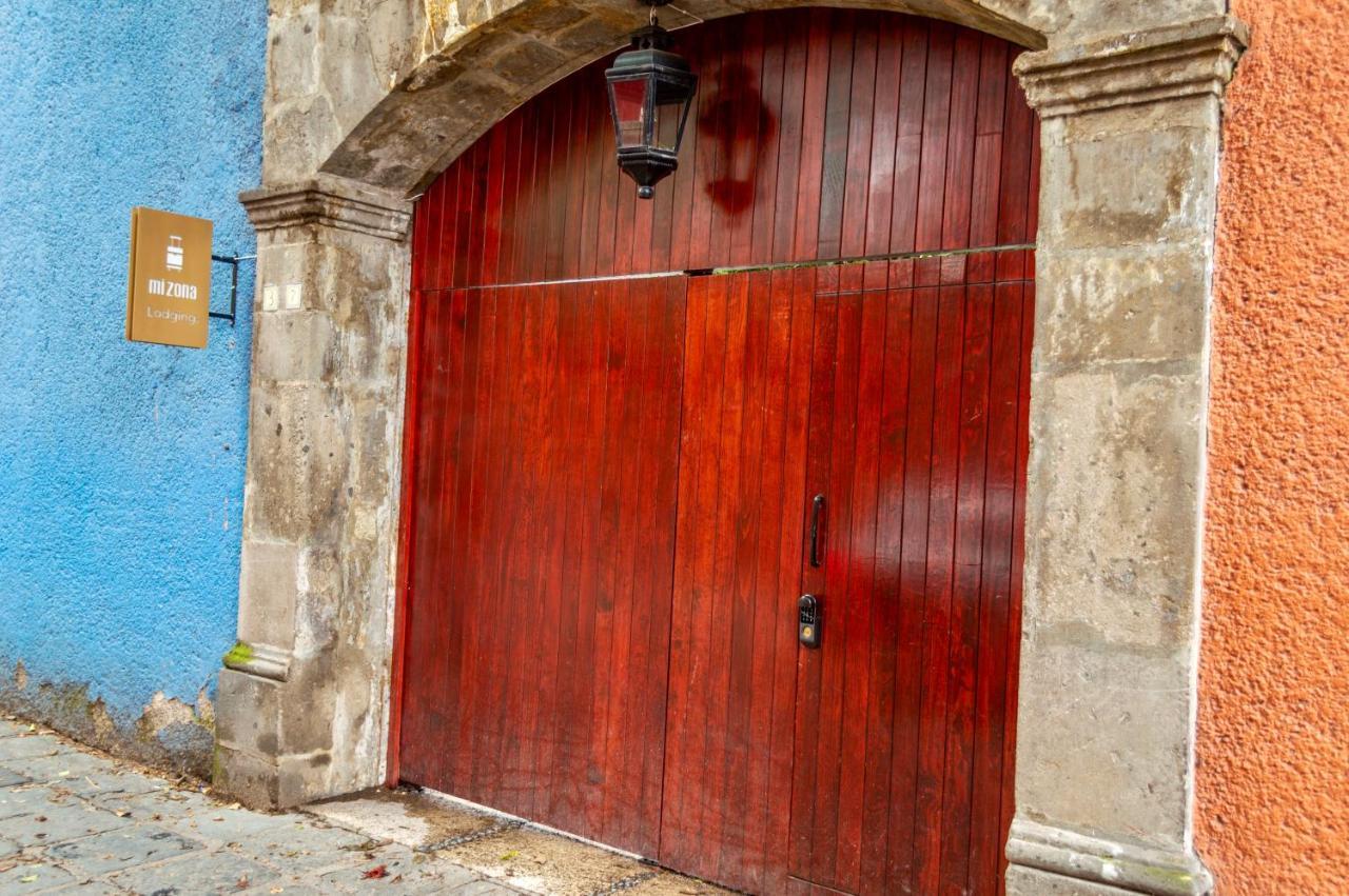 Mi Zona Lodging Coyoacan Mexikóváros Kültér fotó